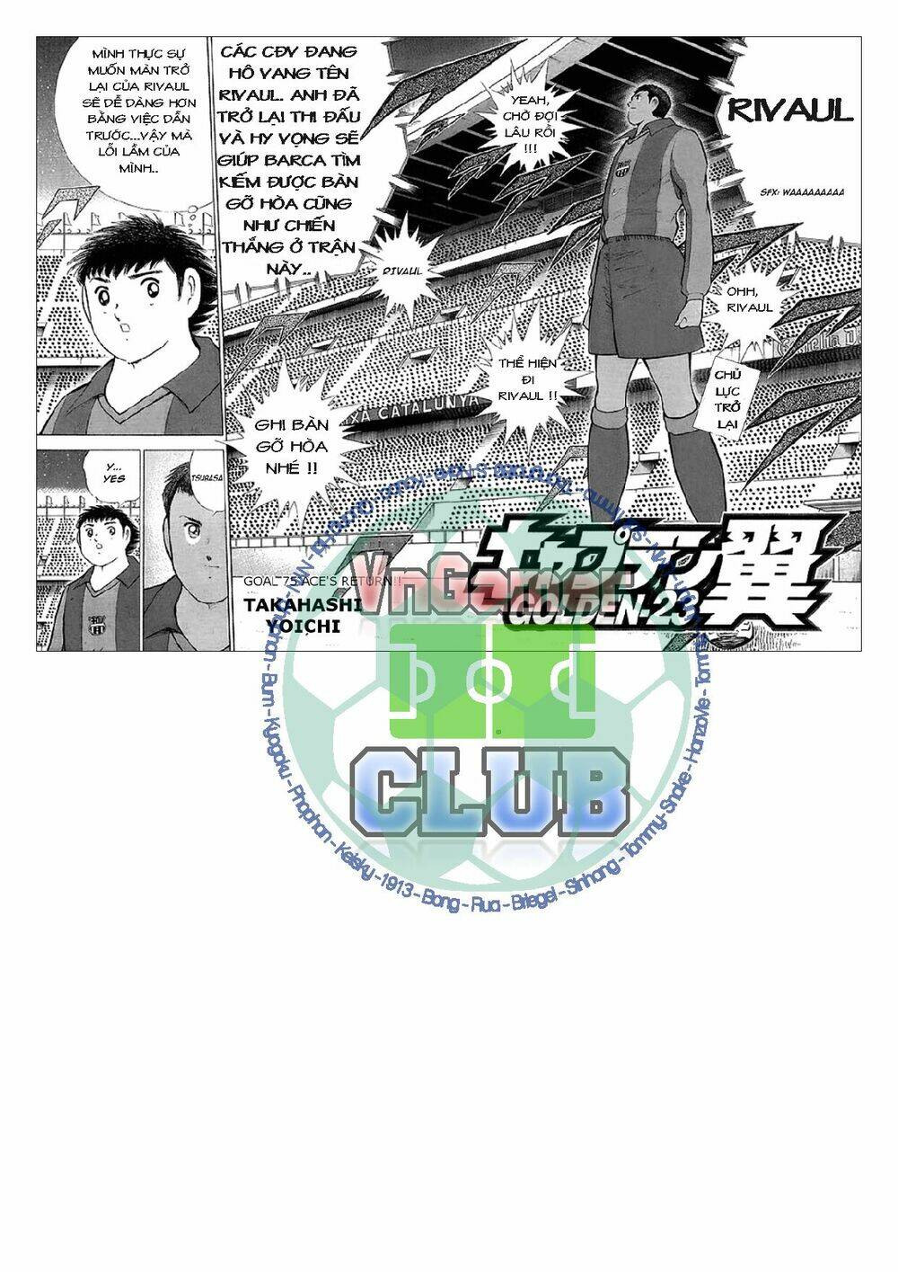 captain tsubasa: golden 23 chương 75 - Next chương 76