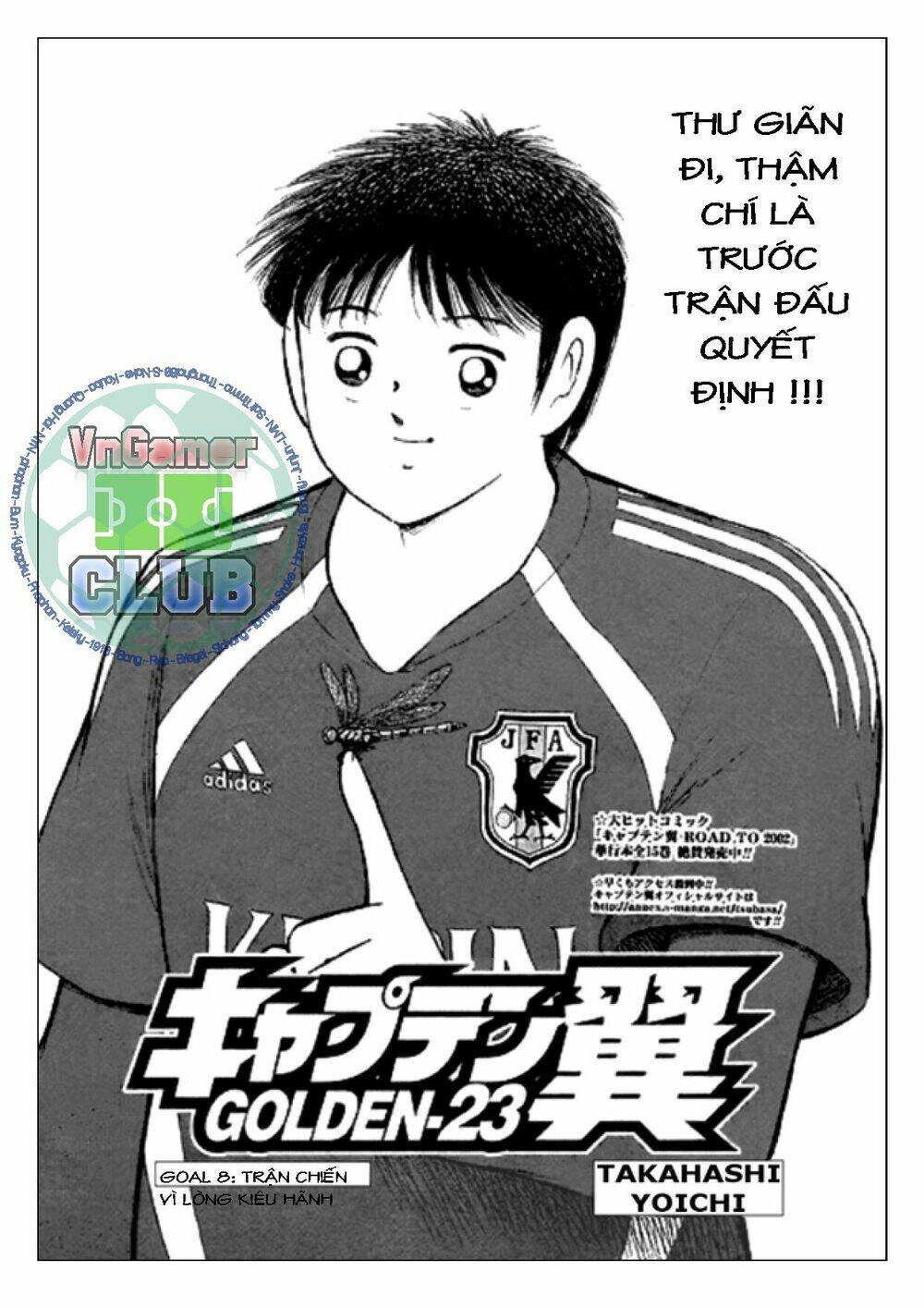 captain tsubasa: golden 23 chương 8 - Next chương 9