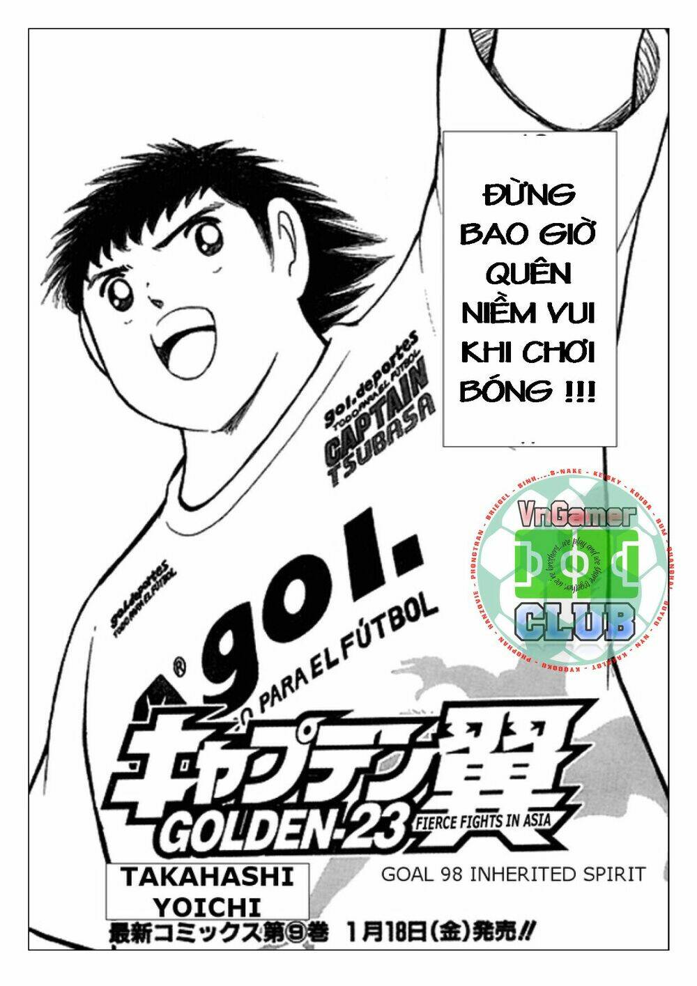 captain tsubasa: golden 23 chương 98 - Next chương 99