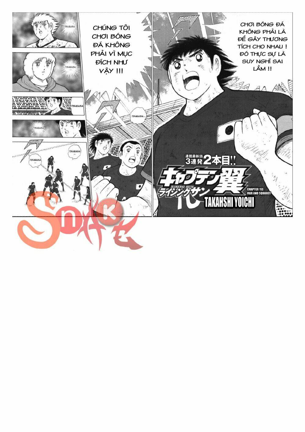 captain tsubasa: rising sun chương 113 - Next chương 114