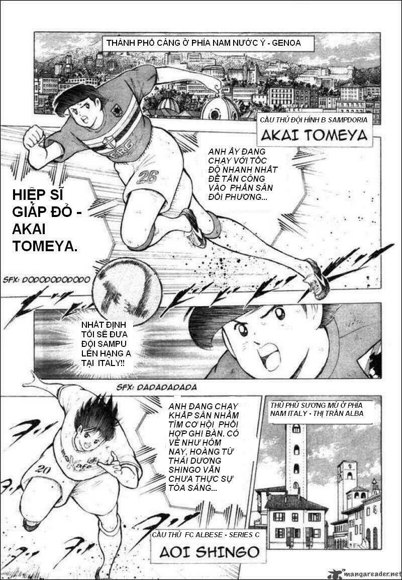 Captain Tsubasa : Trận Chiến Liên Đoàn Italy Chapter 1 - Next Chapter 2