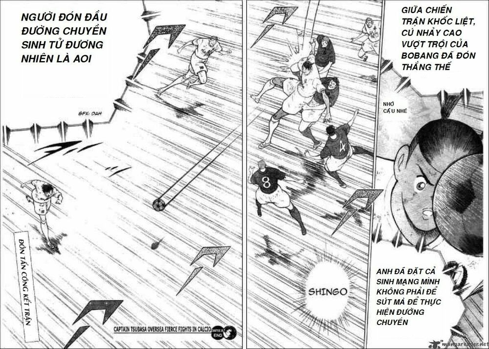 Captain Tsubasa : Trận Chiến Liên Đoàn Italy Chapter 18 - Trang 2