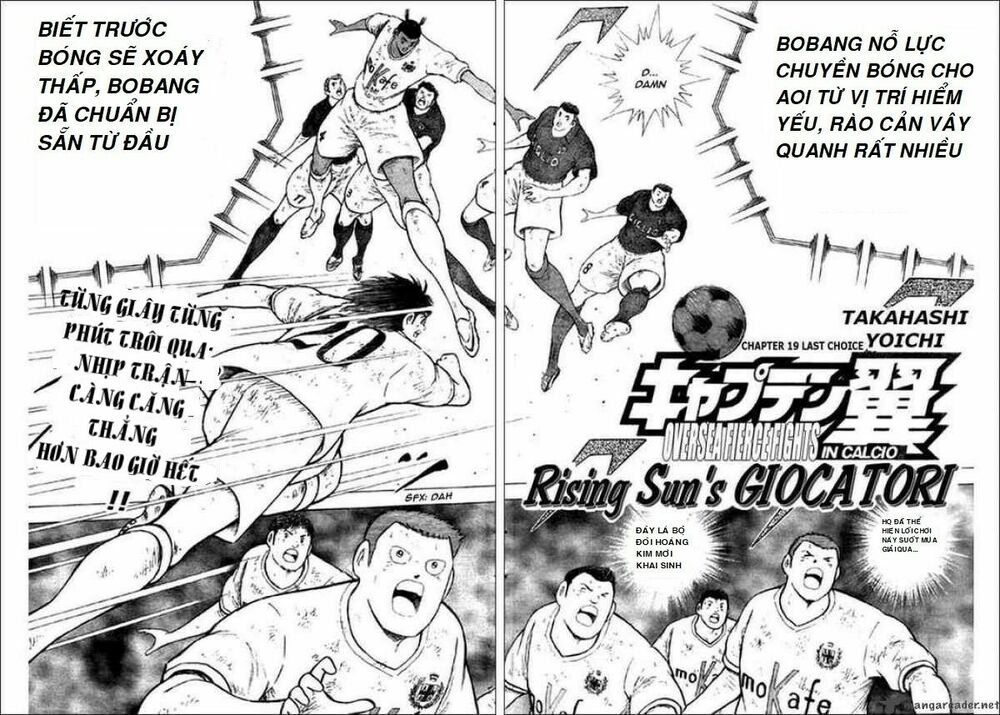 Captain Tsubasa : Trận Chiến Liên Đoàn Italy Chapter 19 - Trang 2