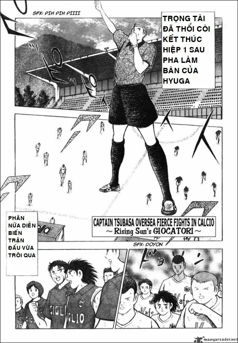 Captain Tsubasa : Trận Chiến Liên Đoàn Italy Chapter 9 - Next Chapter 10