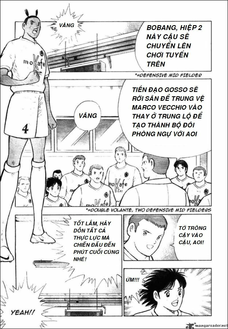 Captain Tsubasa : Trận Chiến Liên Đoàn Italy Chapter 9 - Next Chapter 10