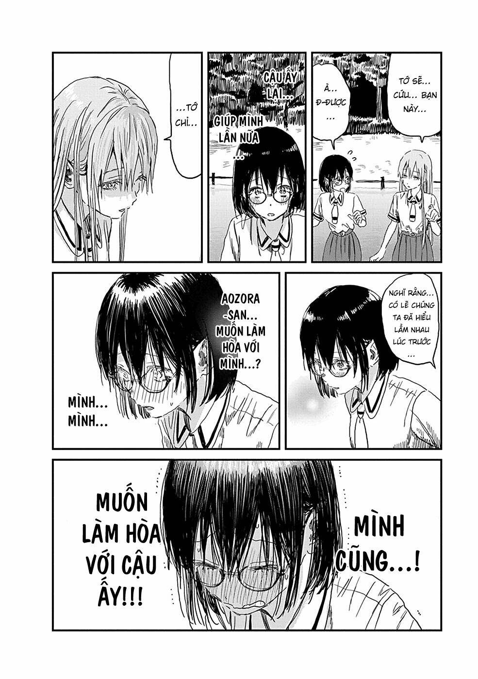 câu chuyện cuộc sống học đường của 3 cô gái chapter 81: làm hòa (phần 2) - Next chapter 82: lai lịch