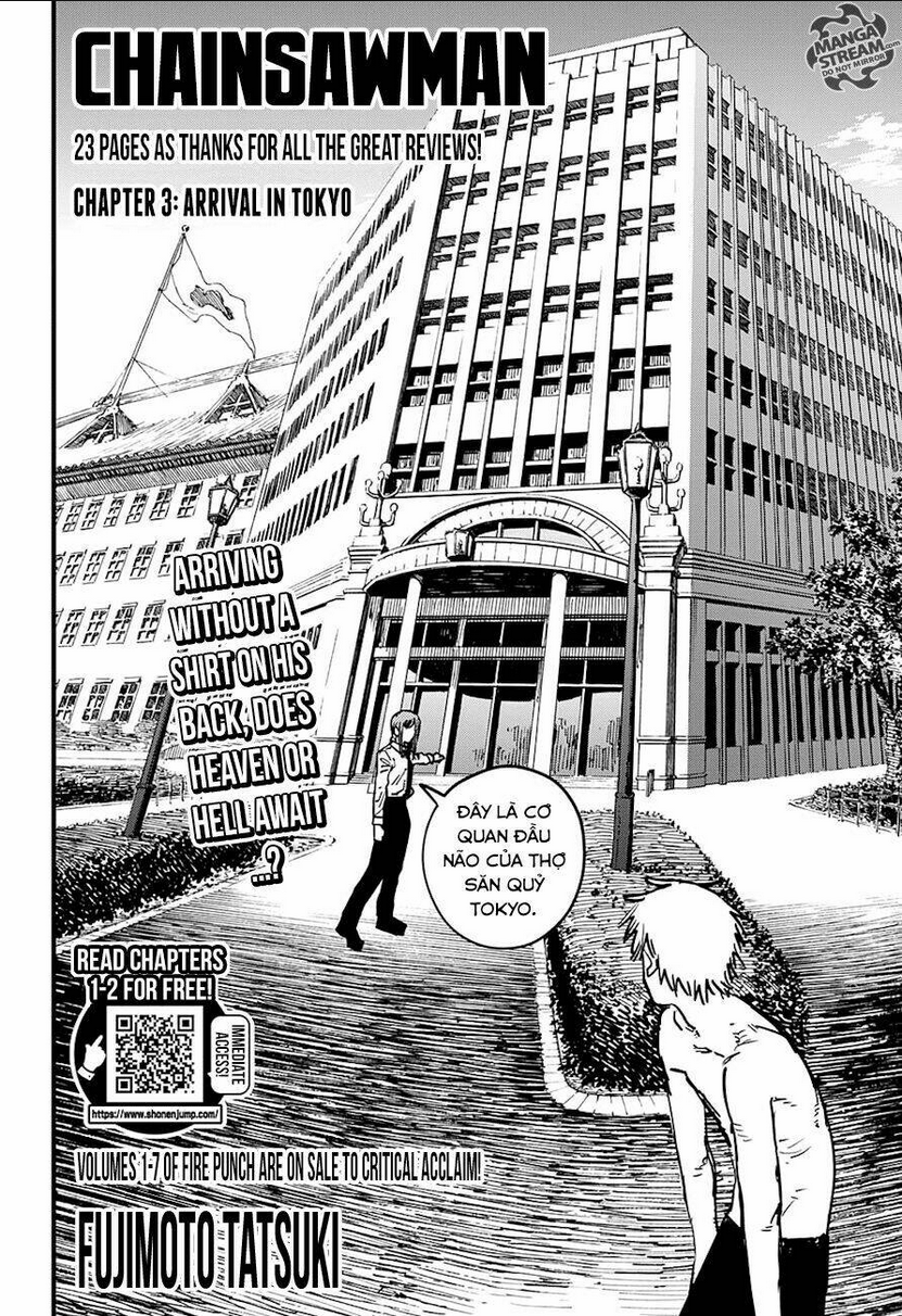 chainsaw man - thợ săn quỷ chapter 3 - Trang 2