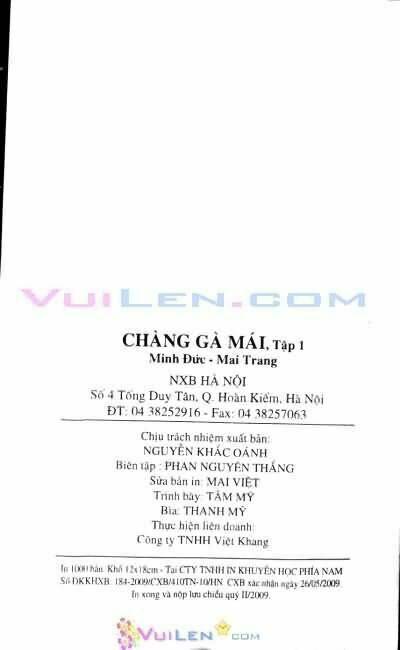 Chàng Gà Mái Chapter 1 - Next Chapter 2