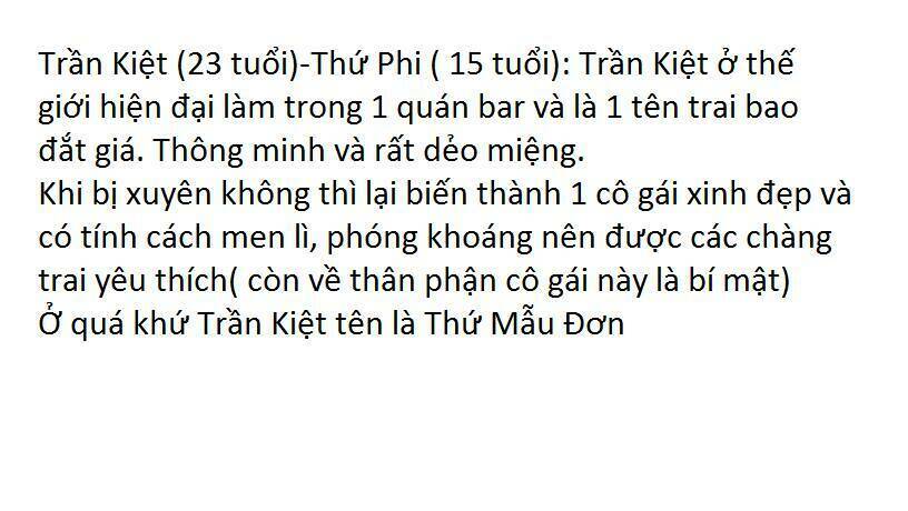 Chàng Trai Thứ Phi Chapter 0 - Trang 2