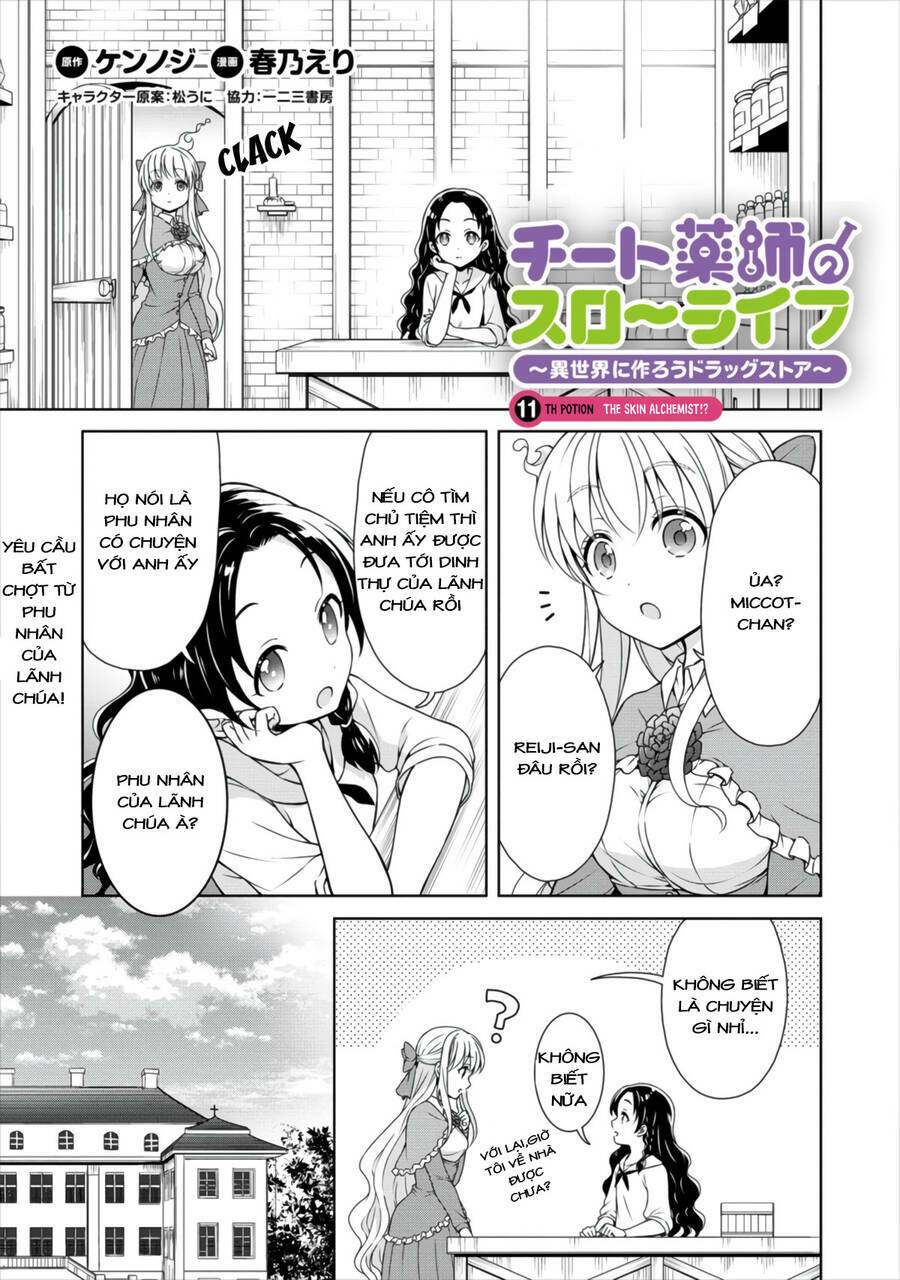 cheat kusushi no slow life: isekai ni tsukurou drugstore chapter 11 - Trang 2