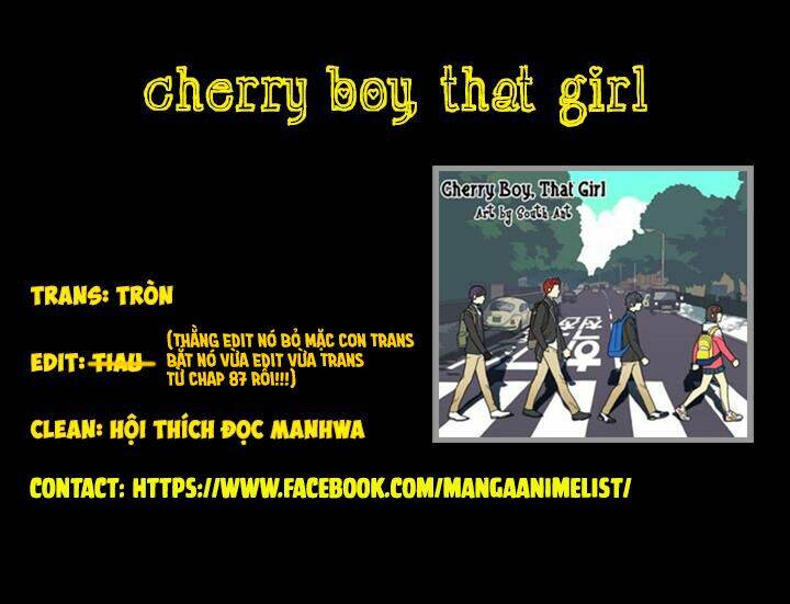 cherry boy, that girl chapter 91 - Trang 2