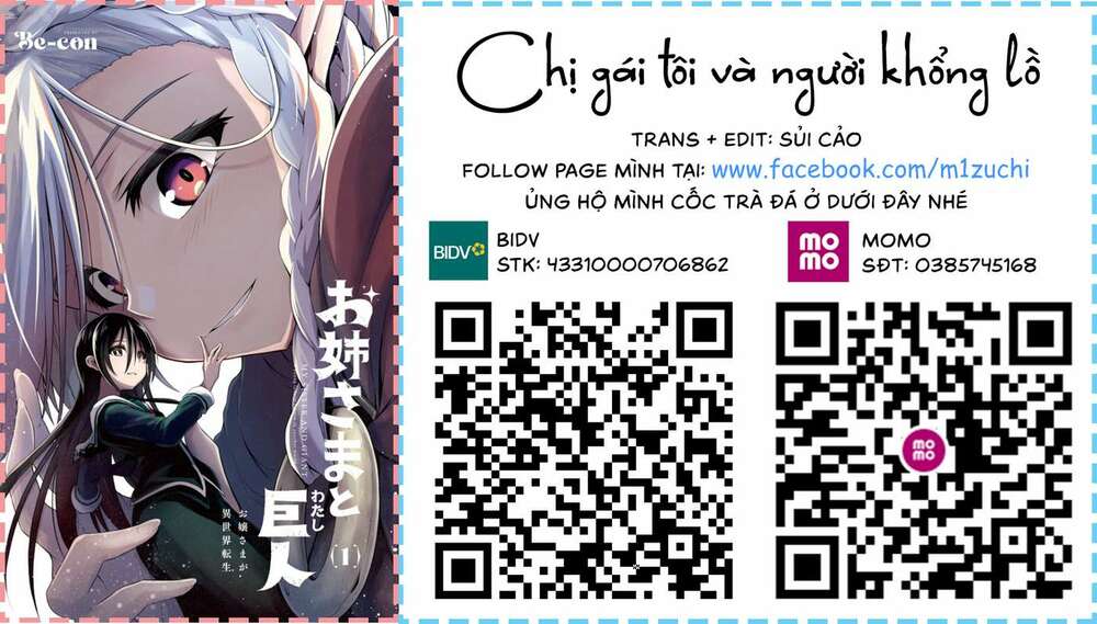 chị gái tôi và người khổng lồ chapter 7 - Trang 2