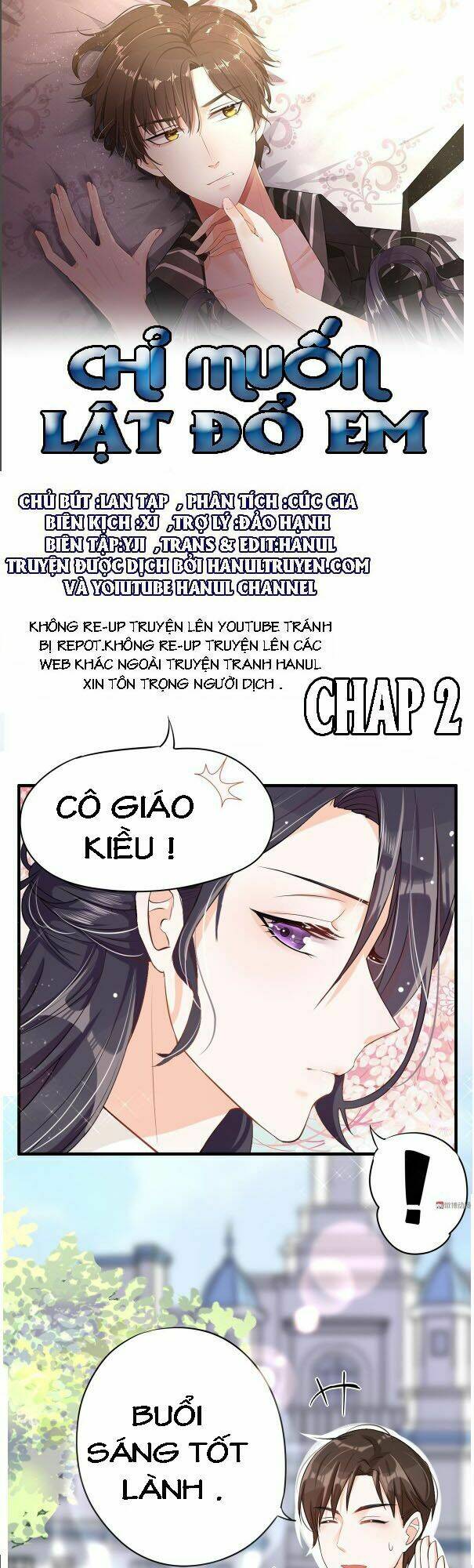 Chỉ Muốn Lật Đổ Em Chapter 2 - Trang 2