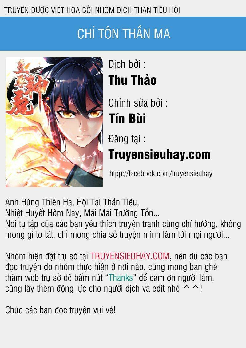 chí tôn thần ma chapter 1 - Trang 2