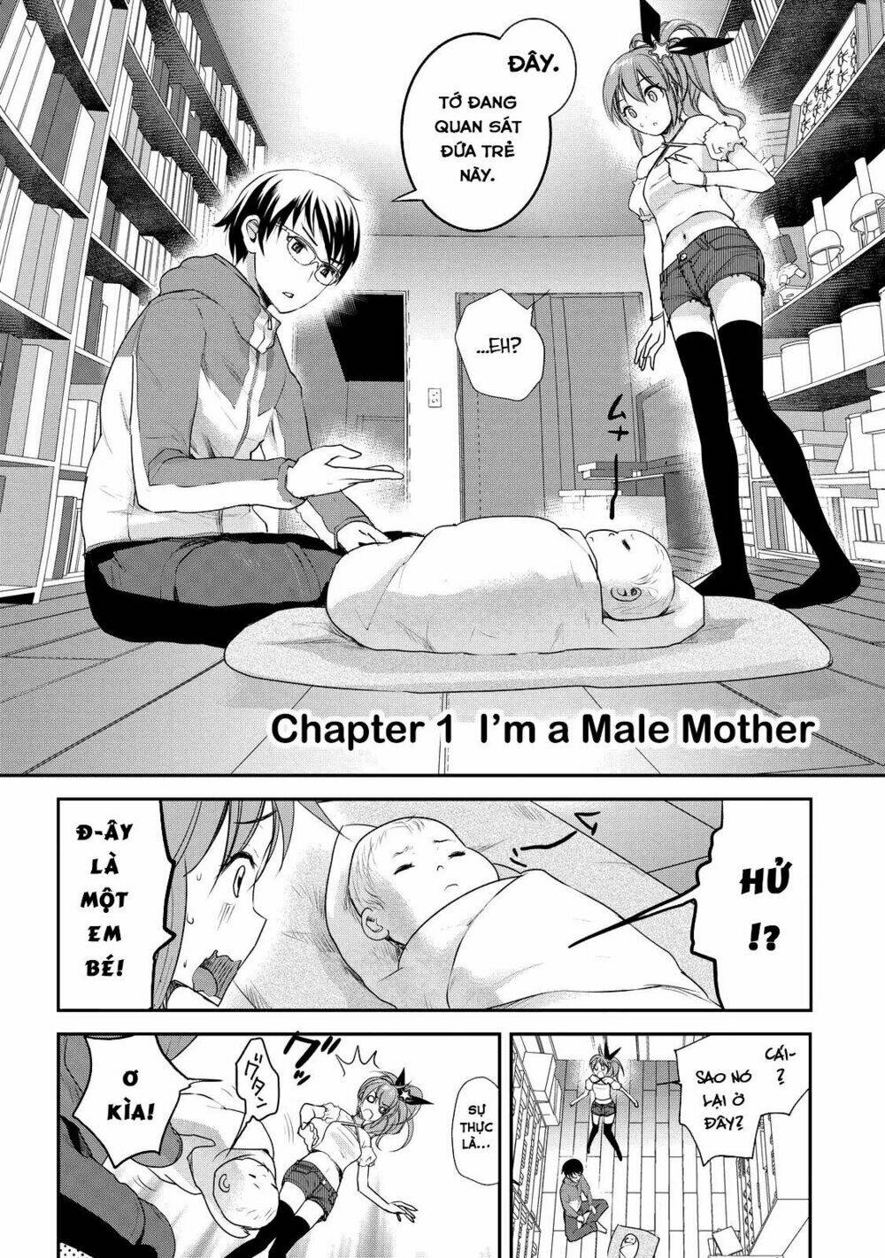 chichi no jikan chapter 1: a male mother - Next chapter 2