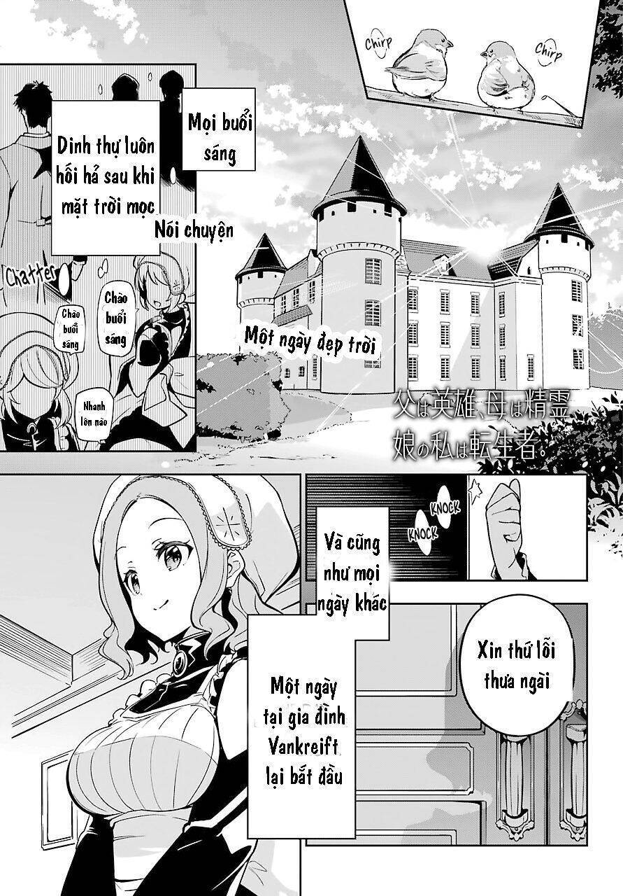 chichi wa eiyuu, haha wa seirei, musume no watashi wa tenseisha chương 23 - Next chương 24