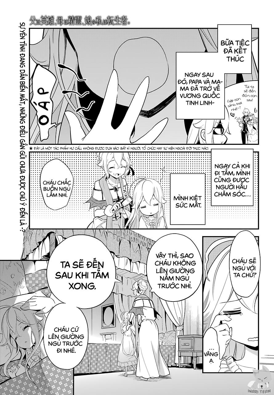 chichi wa eiyuu, haha wa seirei, musume no watashi wa tenseisha chapter 9 - Next chapter 10