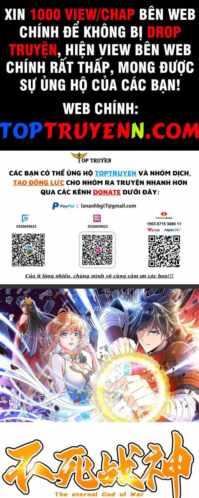 chiến thần bất tử chapter 47 - Trang 2