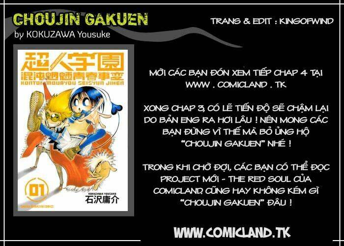 Choujin Gakuen Chapter 3 - Trang 2