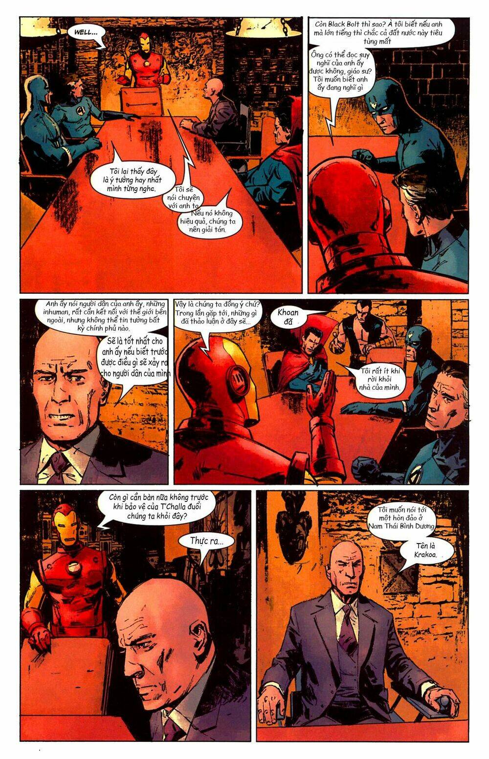 Chronological Marvel Civil War Chapter 1 - Trang 2