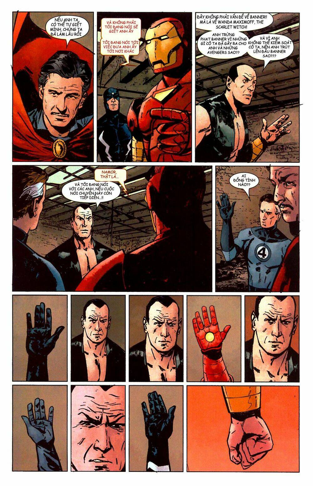 Chronological Marvel Civil War Chapter 1 - Trang 2