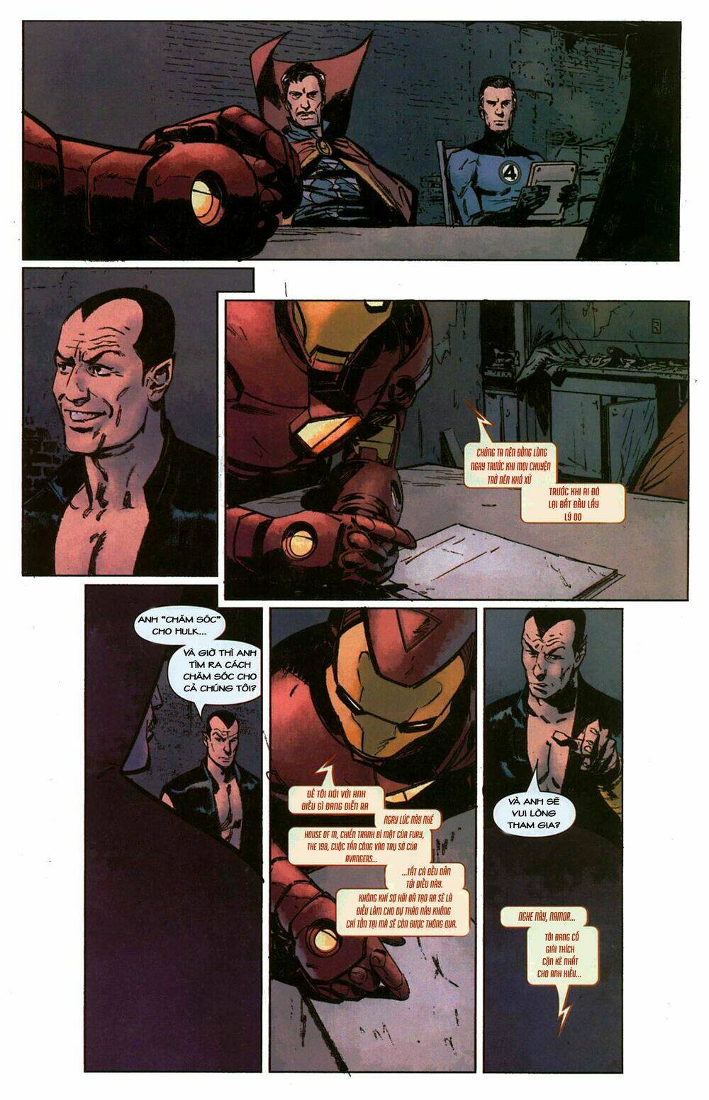 Chronological Marvel Civil War Chapter 1 - Trang 2