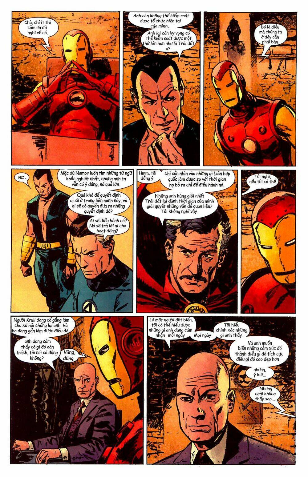 Chronological Marvel Civil War Chapter 1 - Trang 2