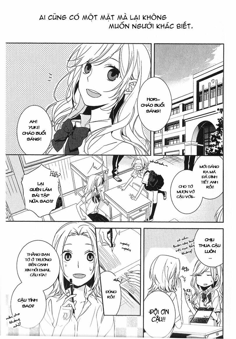 Chuyện Của Hori Và Miyamura Chapter 1 - Trang 2