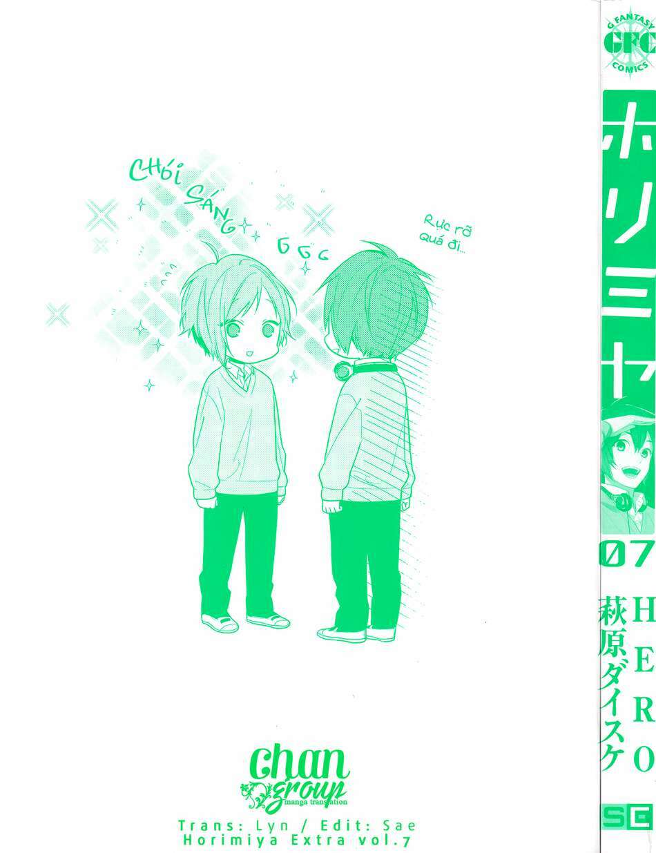 Chuyện Của Hori Và Miyamura Chapter 50.5 - Trang 2