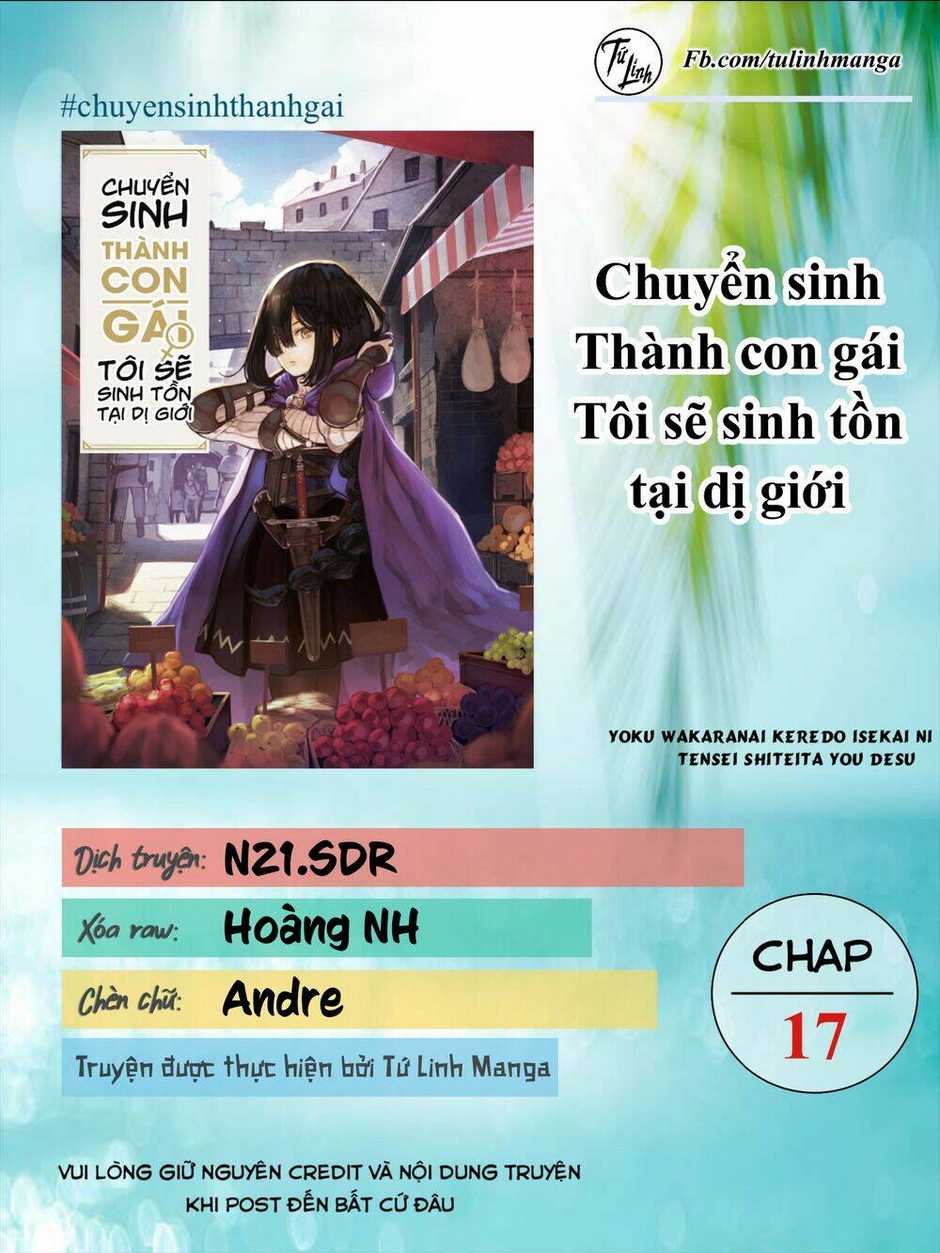 chuyển sinh thành con gái, tôi sẽ sinh tồn tại dị giới chapter 17 - Next chapter 18