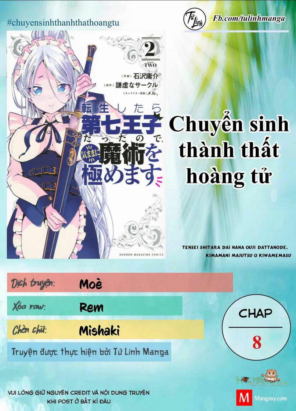 chuyển sinh thành thất hoàng tử chapter 8 - Next chapter 9