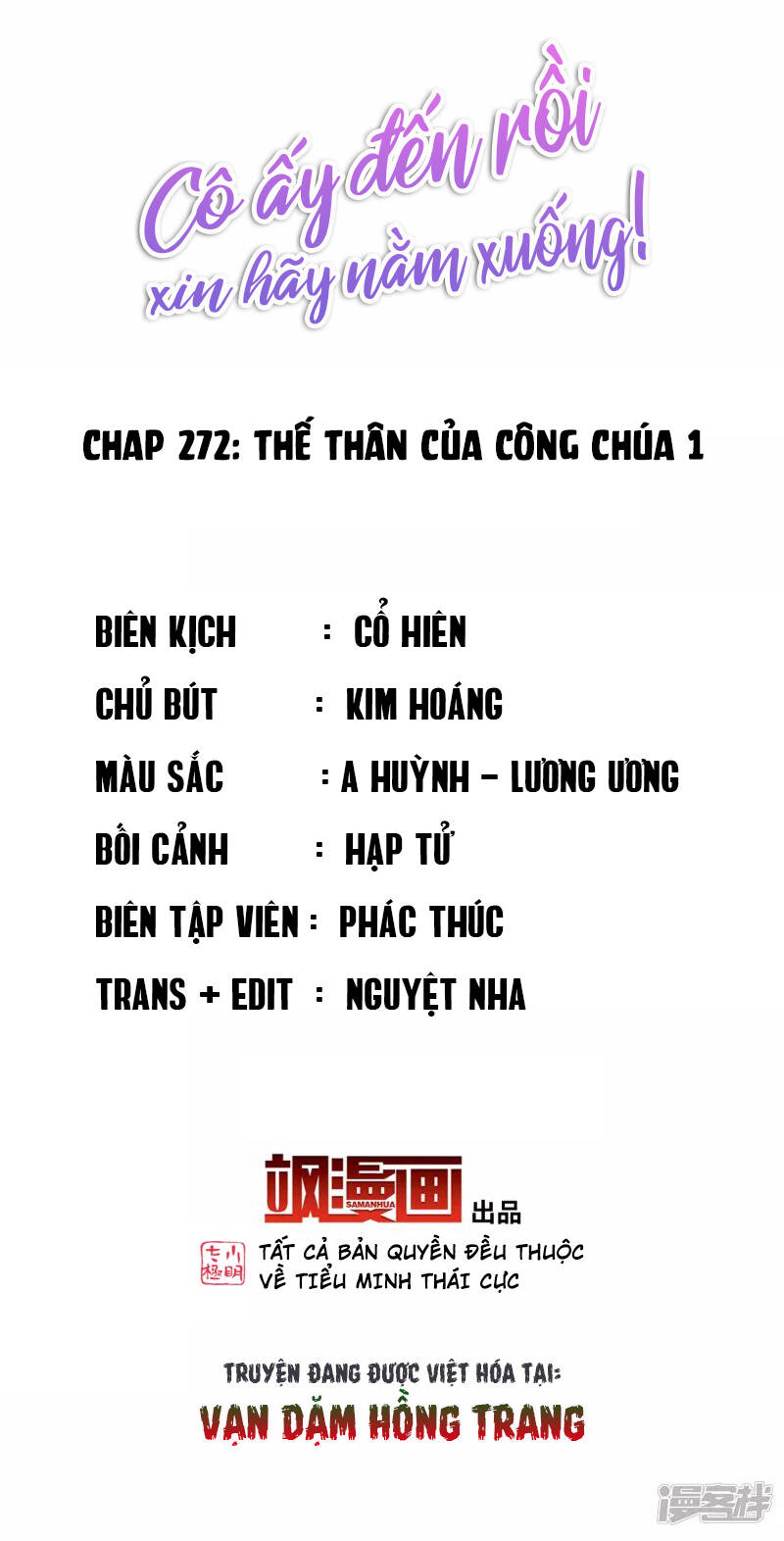 cô ấy đến rồi, xin nằm xuống! chapter 272 - Trang 2