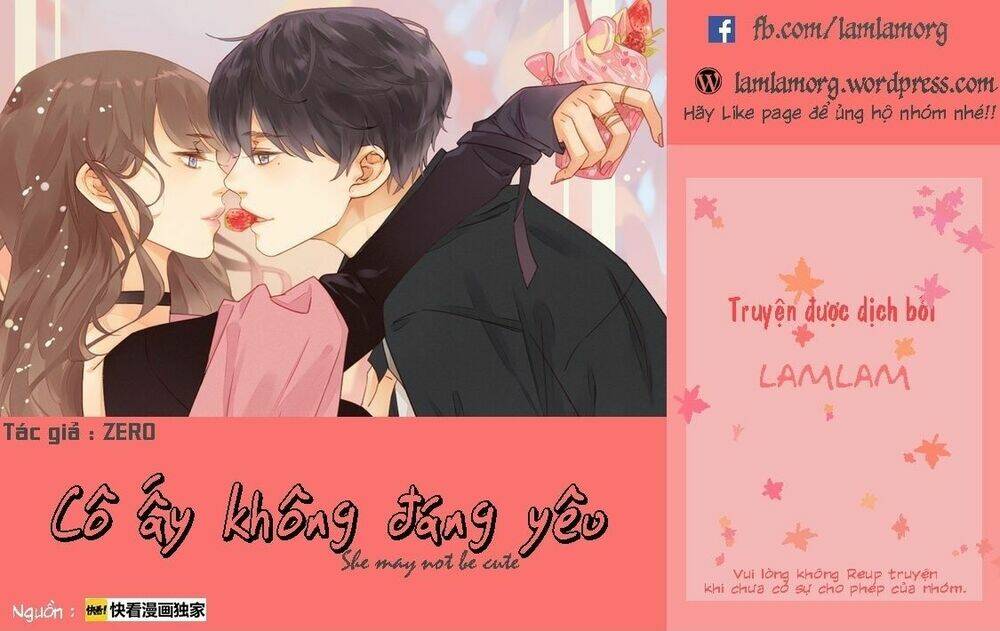 cô ấy không đáng yêu chapter 1 - Trang 2