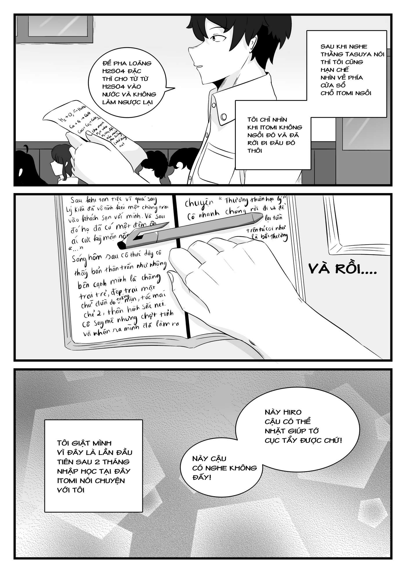 Cô Bạn Bàn Bên Nghĩ Rằng "Tôi Thích Cô Ấy" [Truyện Vn] Chapter 1.1 - Next Chapter 1.2