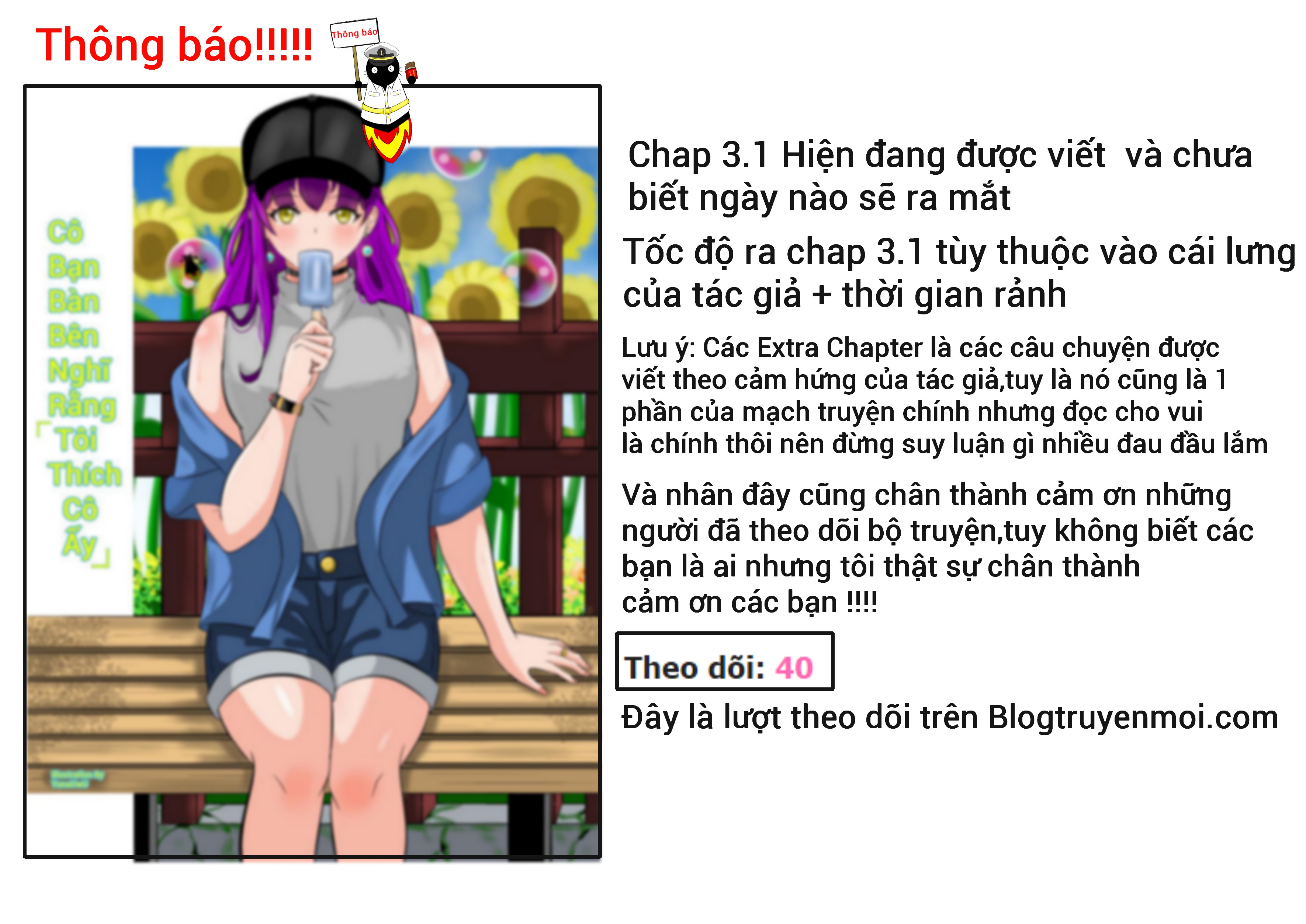 Cô Bạn Bàn Bên Nghĩ Rằng "Tôi Thích Cô Ấy" Chapter 2.3 - Next Chapter 3.1