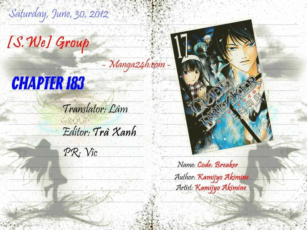 Code Breaker Chapter 183 - Next Chapter 184