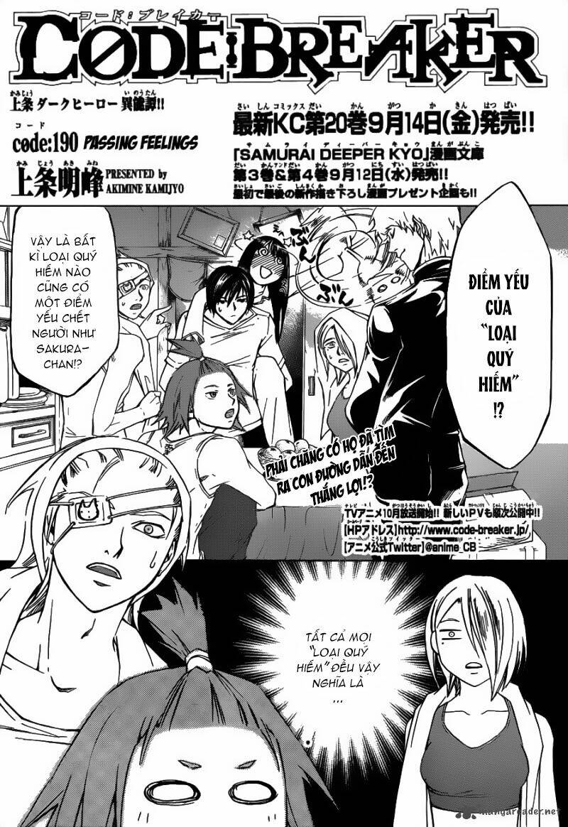 Code Breaker Chapter 190 - Next Chapter 191