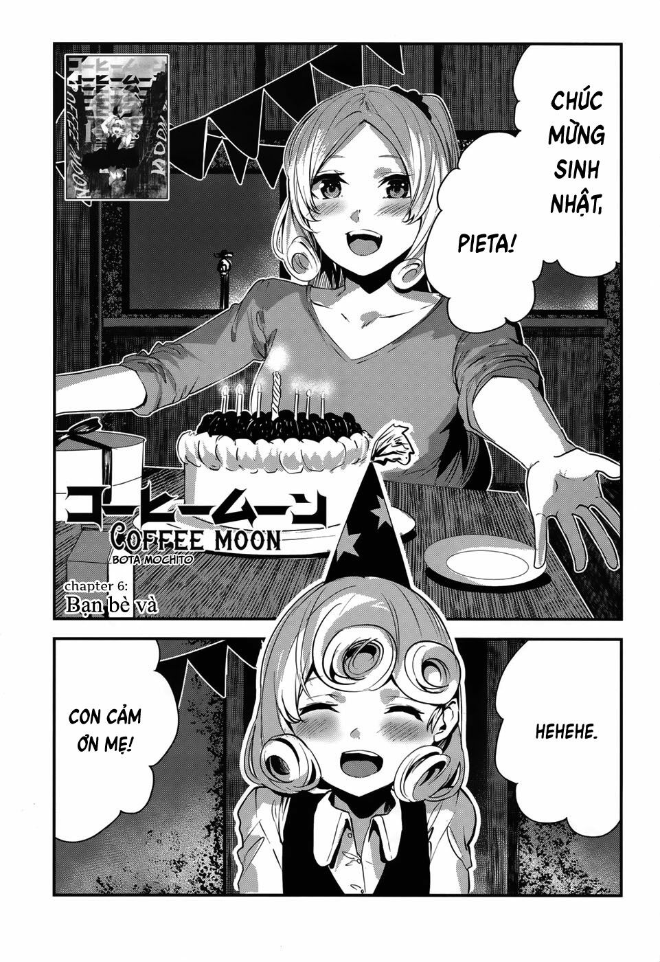 coffee moon chapter 6: - bạn bè và - Trang 2