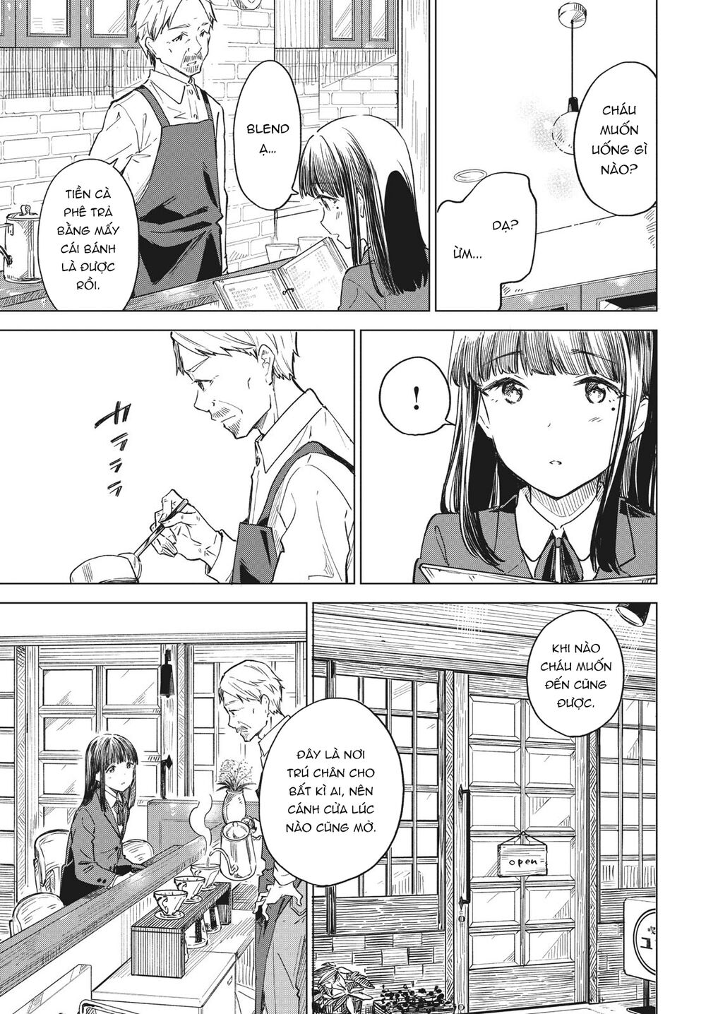 coffee wo shizuka ni chapter 19 - Trang 2