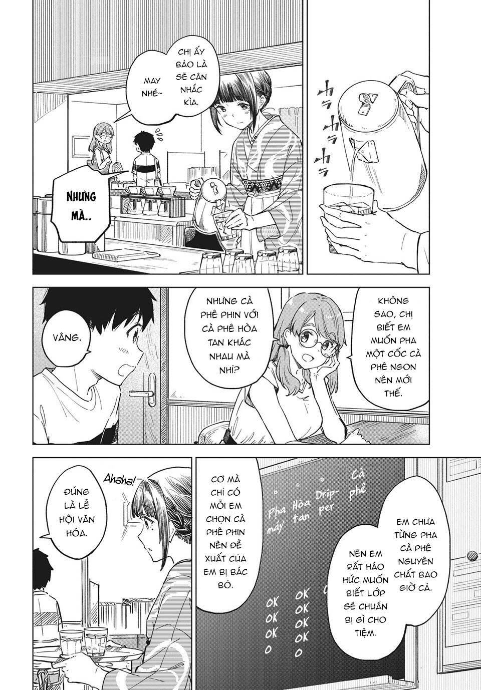 coffee wo shizuka ni chapter 21 - Next chapter 22