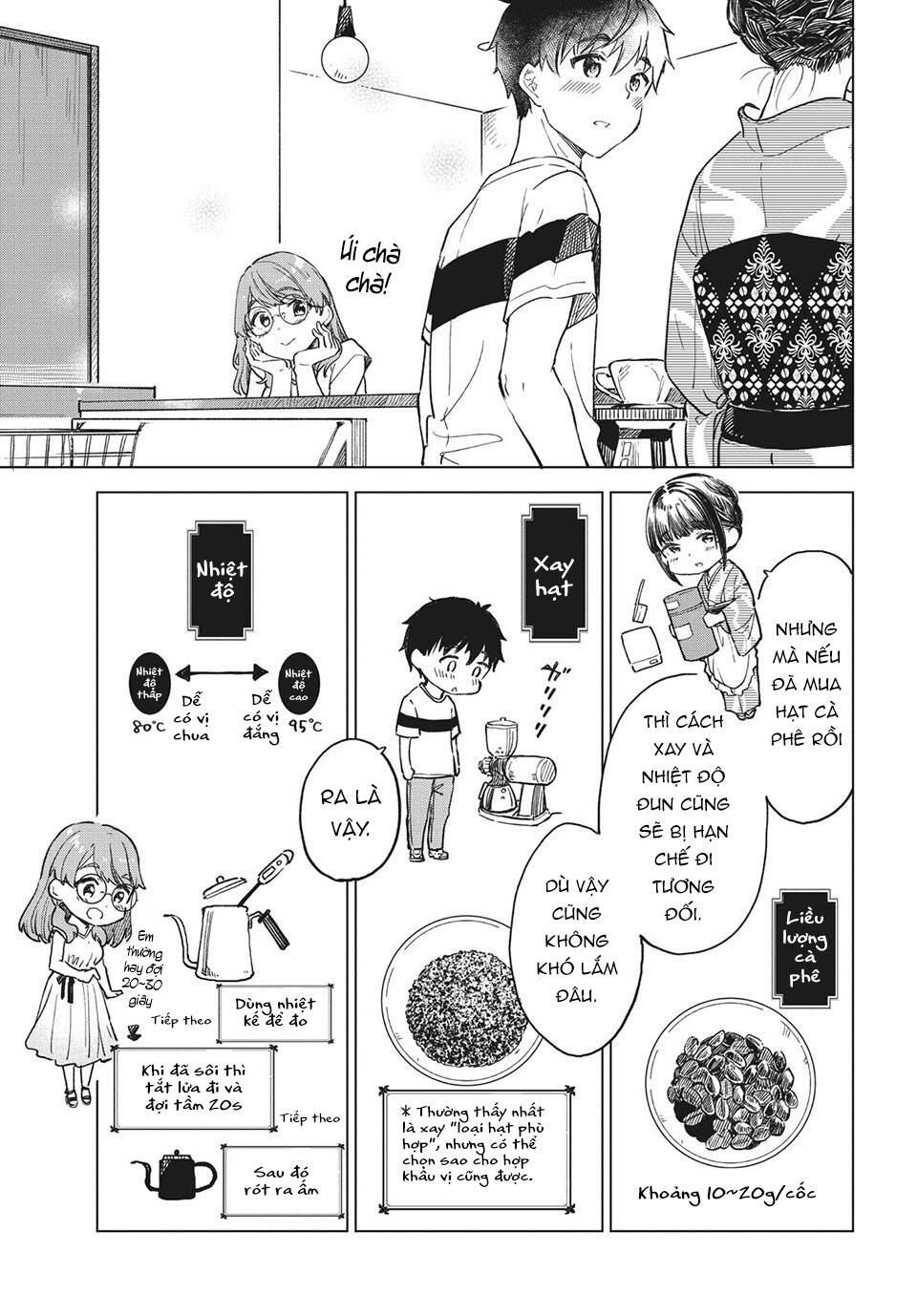 coffee wo shizuka ni chapter 21 - Next chapter 22