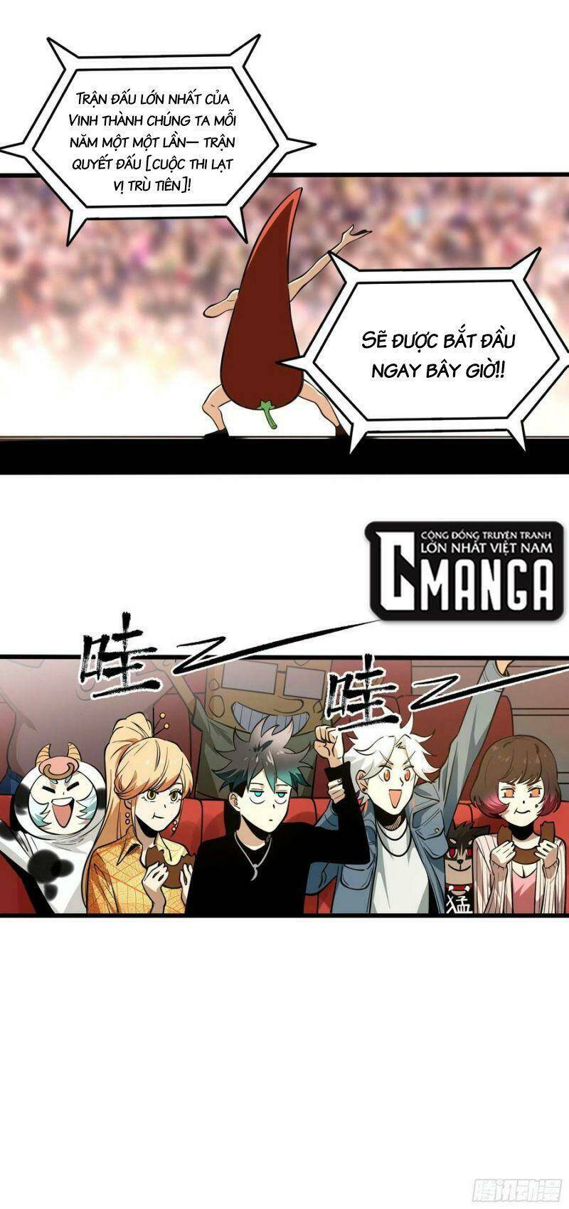 con quỷ đã sẵn sàng cho bữa tối ! Chapter 69 - Trang 2