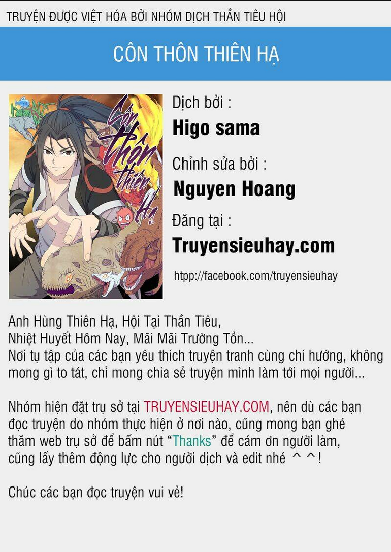 côn thôn thiên hạ Chapter 21 - Next Chapter 22