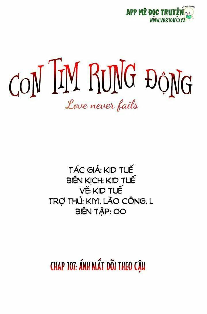 con tim rung động 2 chapter 107: Ánh mắt dõi theo cậu - Trang 2