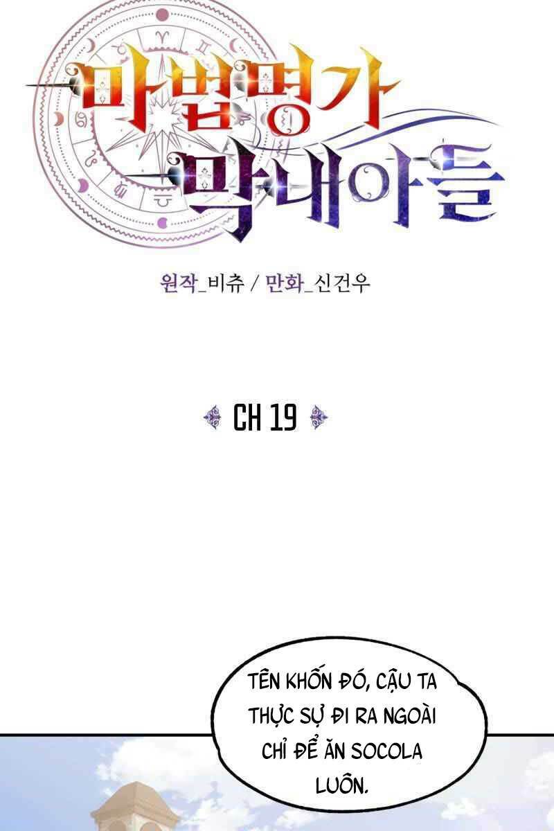 con trai út của đại pháp sư lừng danh chapter 19 - Next chapter 20