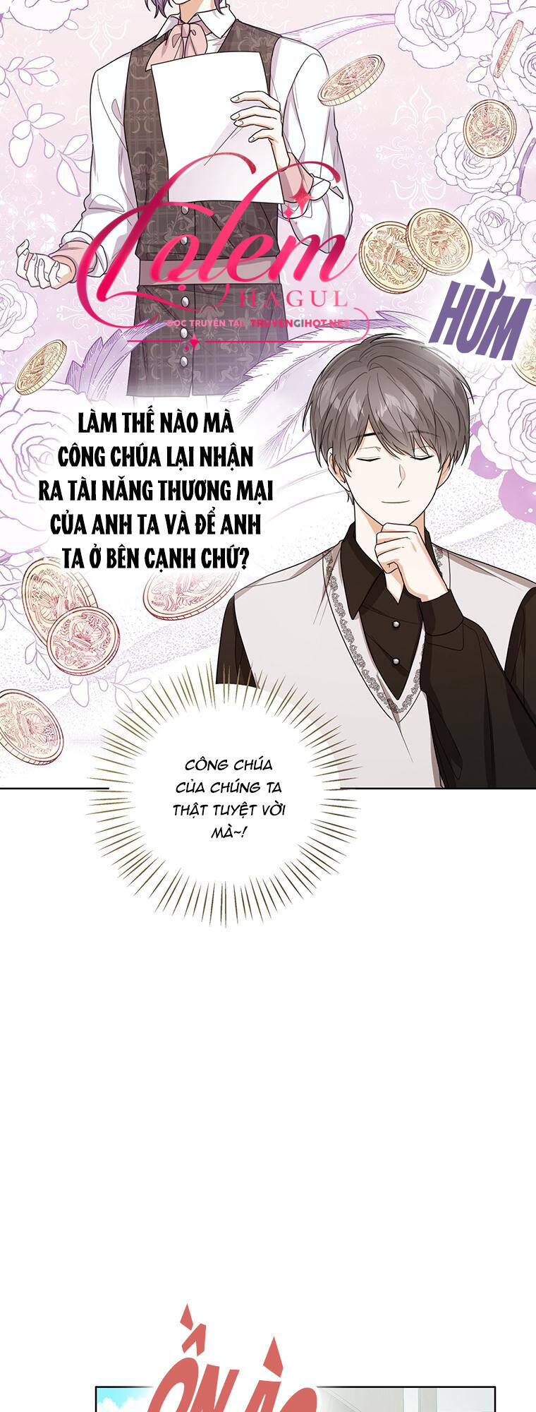 công chúa bé con nhìn vào cửa sổ trạng thái chapter 46 - Trang 2