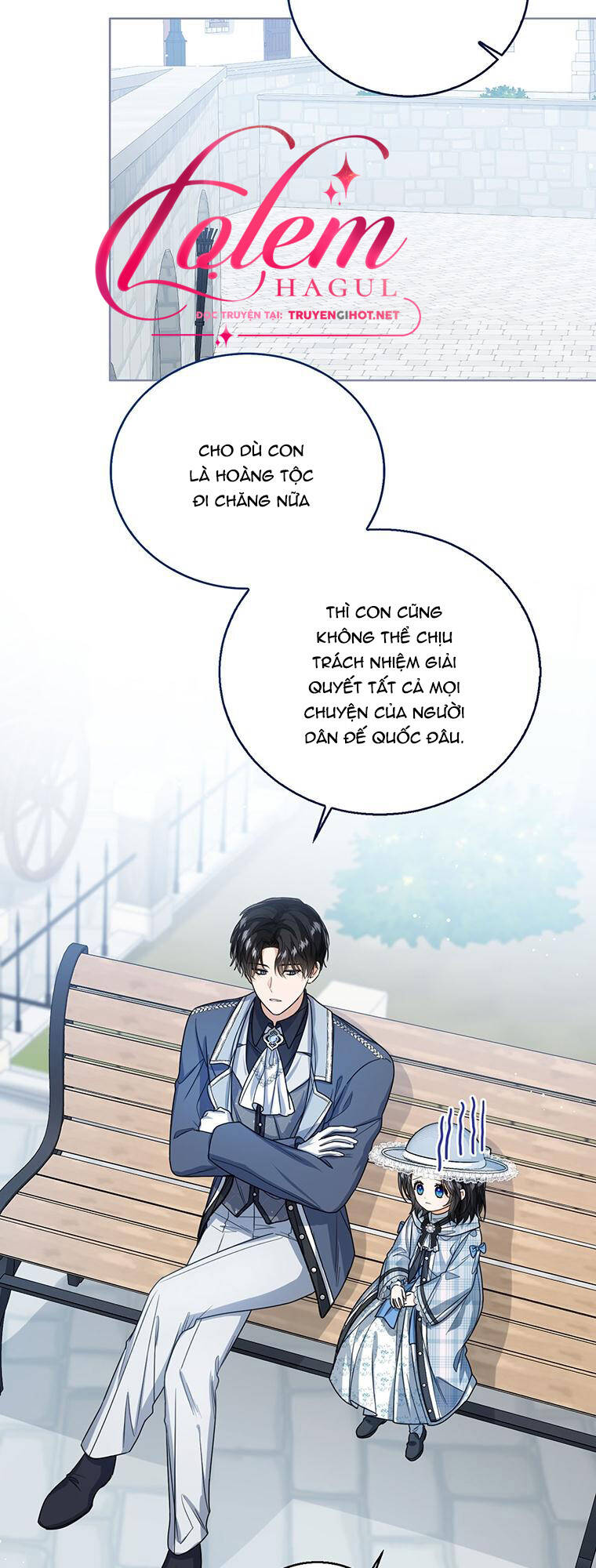 công chúa bé con nhìn vào cửa sổ trạng thái chapter 46 - Trang 2