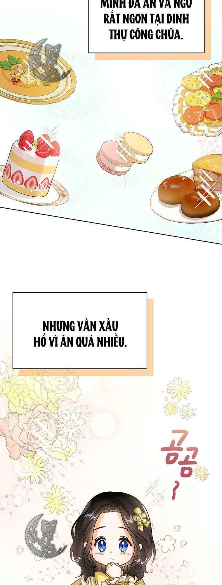 công chúa bé con nhìn vào cửa sổ trạng thái chapter 6 - Trang 2