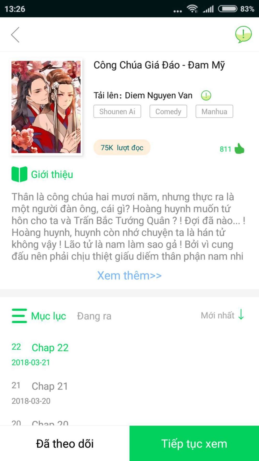 công chúa gả đến chương 17 - Next chương 18