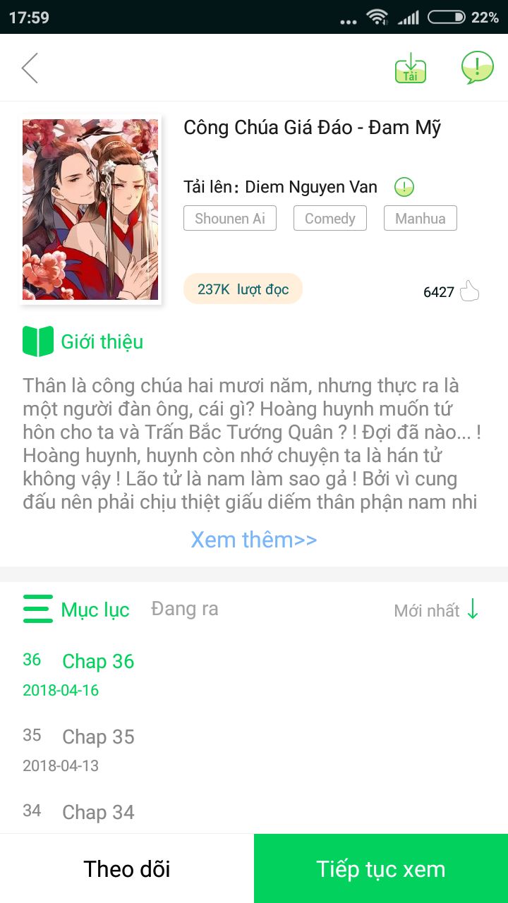 công chúa gả đến chương 26 - Next chương 27